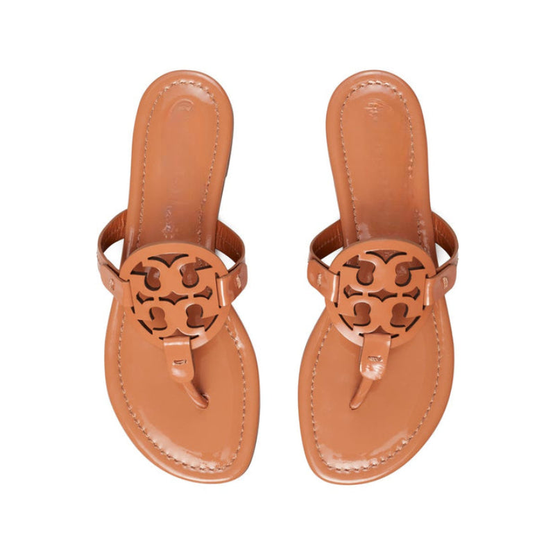 Cutout Thong Sandals