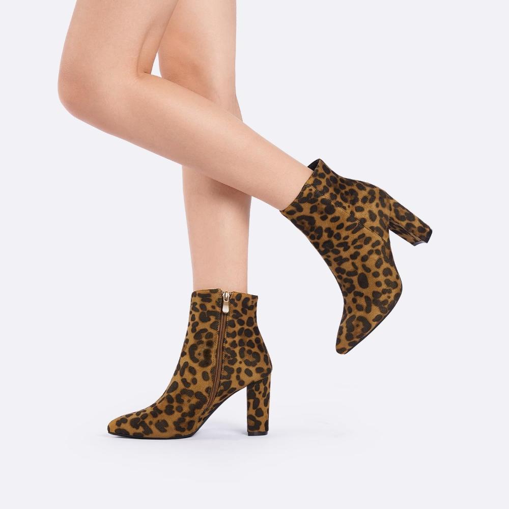 Leopard Print Boots For Parties