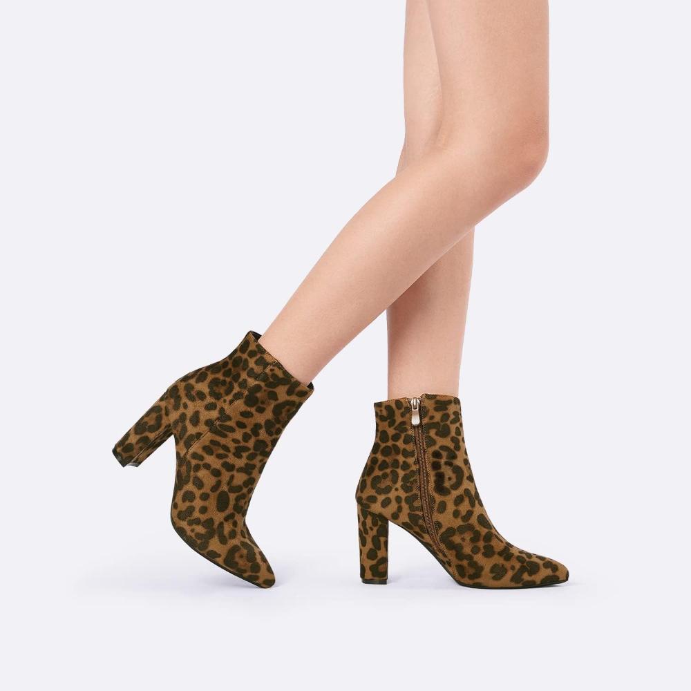 Leopard Print Boots For Parties