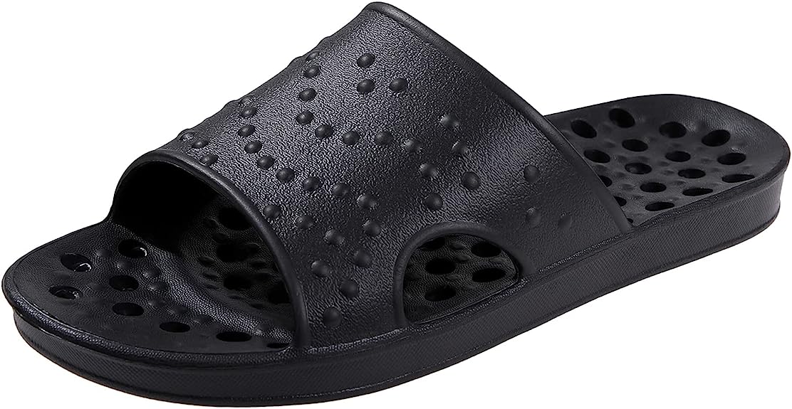 Light Weight Comfy Sliders With Drain Holes