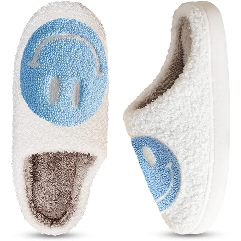 Smile Pattern Slip Ons For Indoor And Outdoor Wear