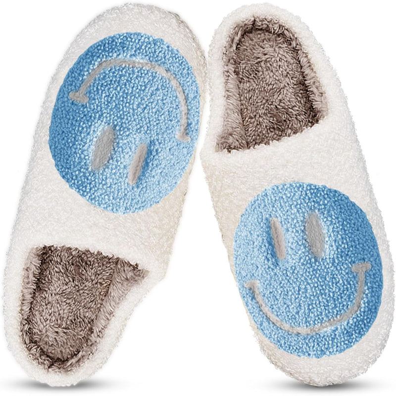 Smile Pattern Slip Ons For Indoor And Outdoor Wear