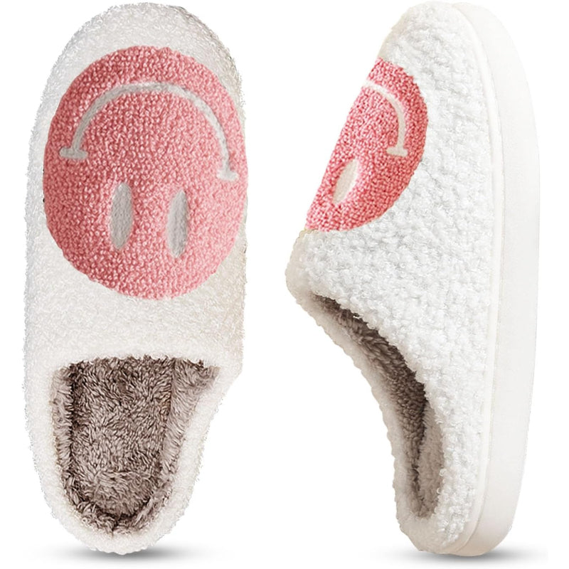 Smile Pattern Slip Ons For Indoor And Outdoor Wear