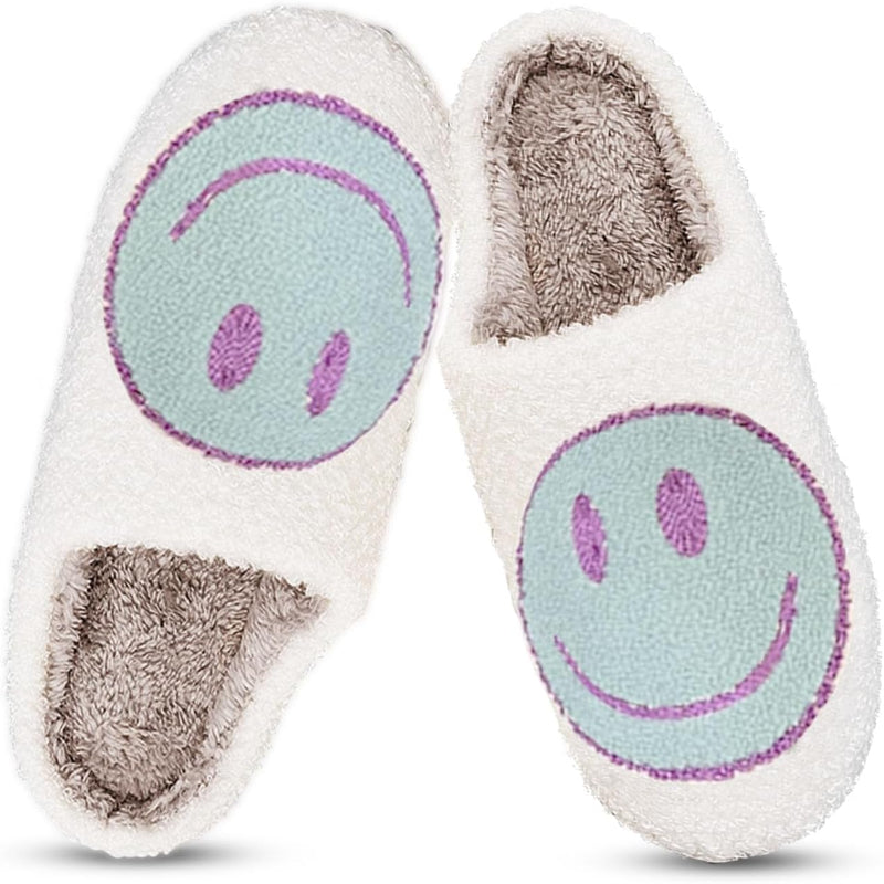 Smile Pattern Slip Ons For Indoor And Outdoor Wear