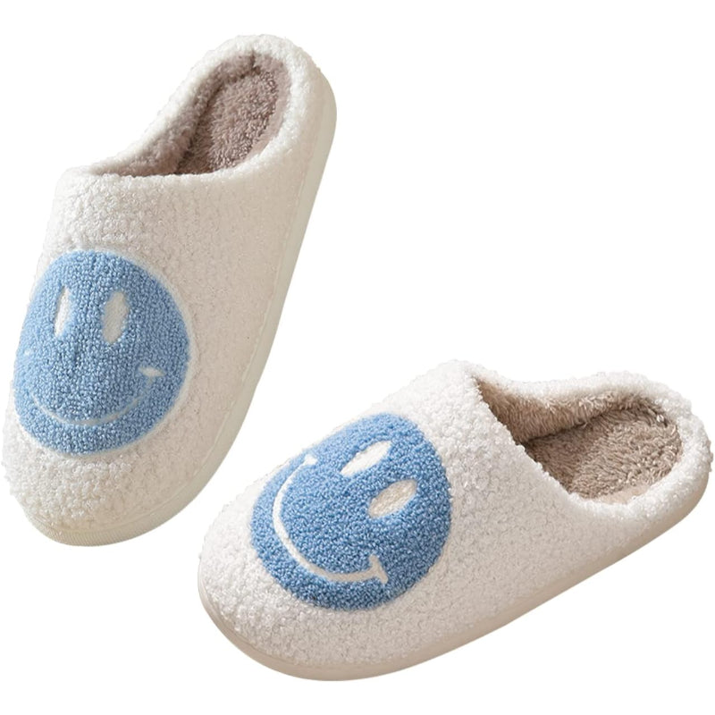 Smile Pattern Slip Ons For Indoor And Outdoor Wear