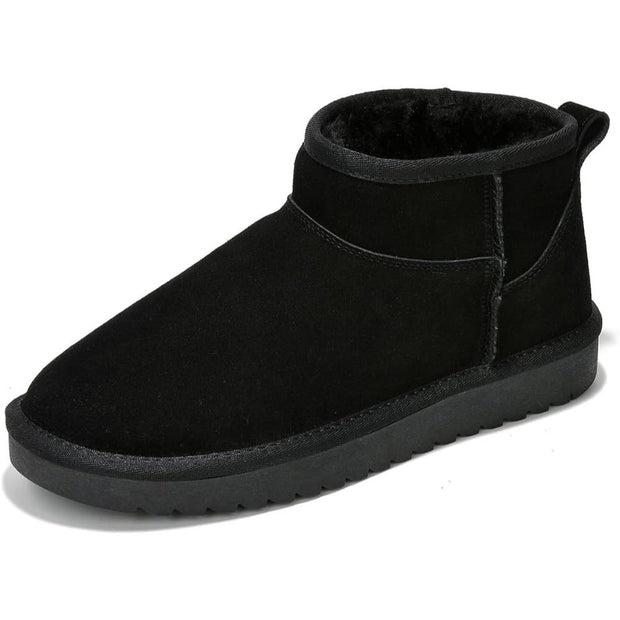 Winter Cushioned Insole Suede Boots