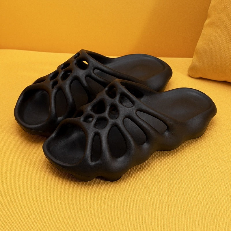 The Patterned Cloud Cushion Slides