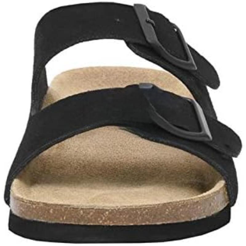 Dual Strap Sleek Slide Sandals For Women