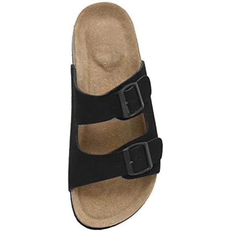 Dual Strap Sleek Slide Sandals For Women